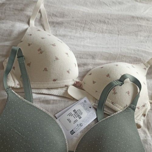 Primark 30c green cream floral - 30c, green/cream