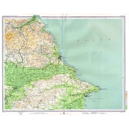 Scarborough antique map - antique,