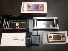 Nintendo GameBoy Micro Console Famicom Color w / Game 20th Anniversary Edition
