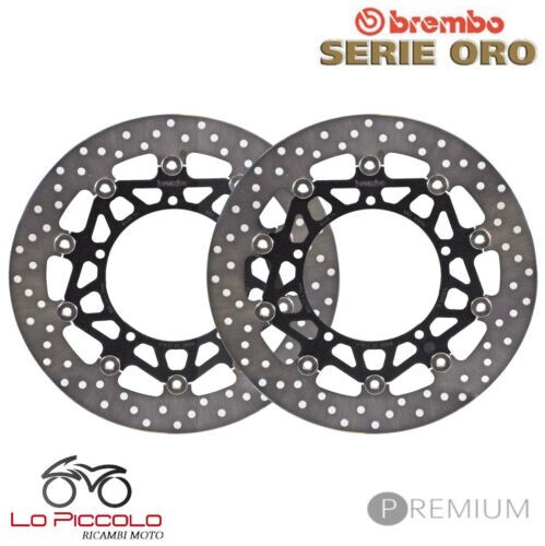 Pair front brake - of, discs