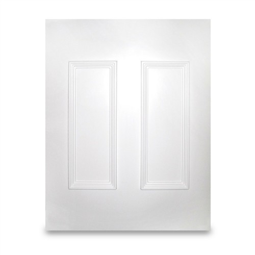 White upvc door panel manor - panel,