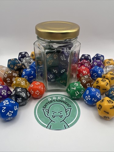 D20 dice buy get 1 - d20, 5,
