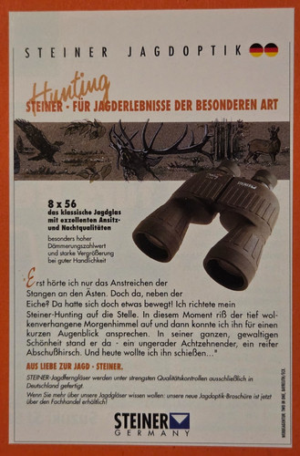 Steiner hunting optics - 3.,