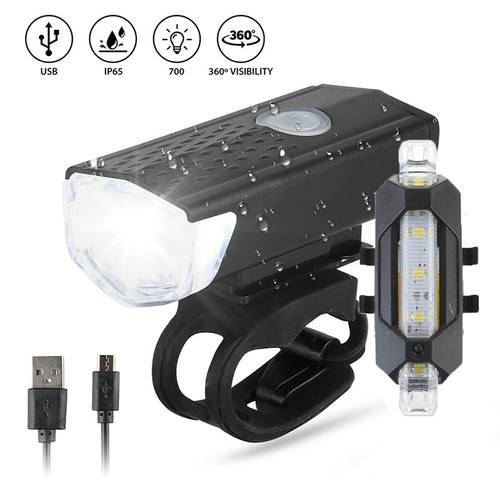 Usb rechargeable led bike - usb,