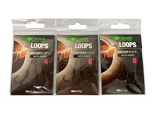 Korda Carp Fishing Wide Gape X MICRO BARBED Loop Rigs