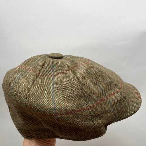 Schoffel newsboy flat wool cap - flat,