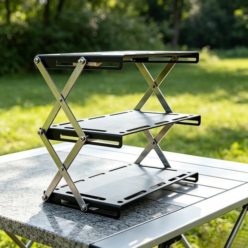 Tier folding camping - camping, storage