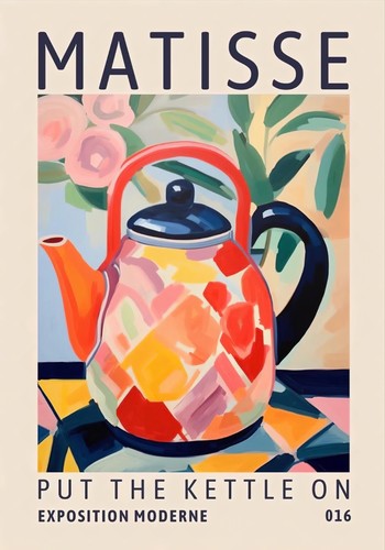 Matisse exhibition poster - matisse,