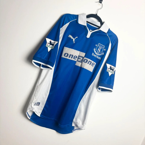 Everton 2001 home shirt - home,