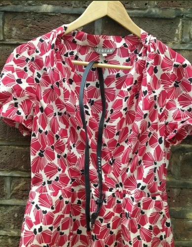 Jigsaw art deco - silk, tea