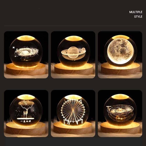 Usb moon planet globe - 3d,