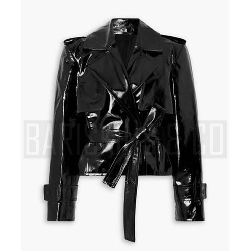 Cropped trench coat - cropped, women