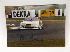7" x 5" HAND SIGNED PHOTO - JOHN WINTER (LOUIS KRAGES) - 1994 DTM OPEL CALIBRA