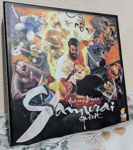 Samurai spirit board game - board,