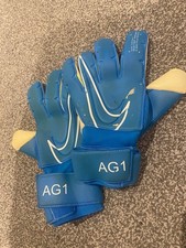 Signed match Worn Angus Gunn Gloves Norwich Nottingham Forest