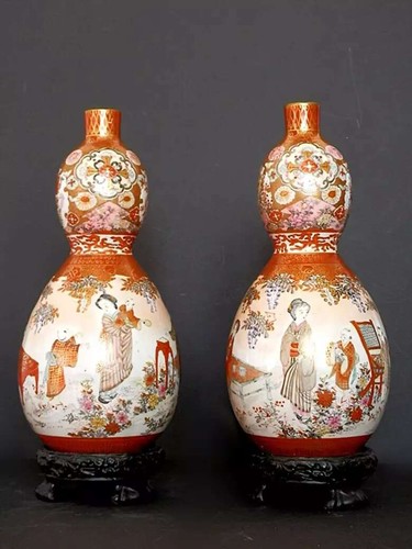 Pair antique japanese - japanese, meiji
