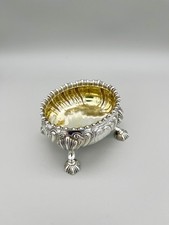 GEORGE III STERLING SILVER TABLE SALT, DAVID & ROBERT HENNELL, LONDON, 1766