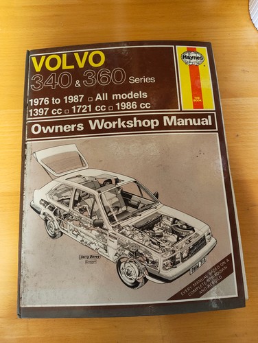 Volvo 340 343 345 - 360, haynes
