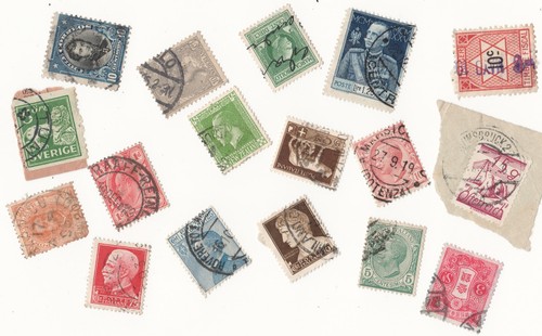 Assortment old postally - an,