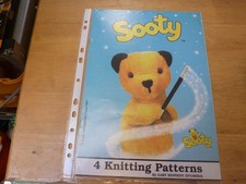 Sooty 4 Knitting Patterns by Gary Kennedy (Intarsia)