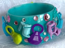 artisan bracelet Barbie handbags shoes accessories Swarovski rhinestones ooak