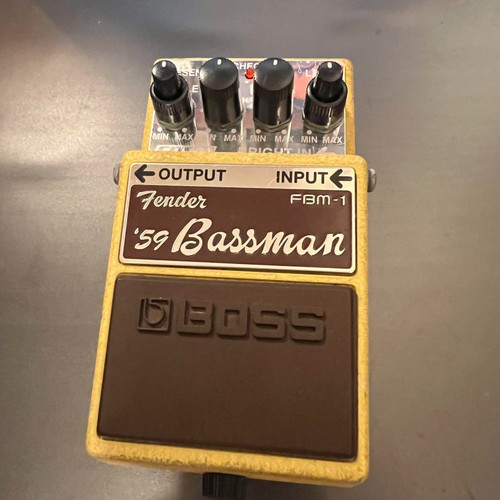 Boss fbm fender 59 - '59, bassman