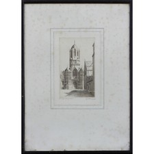 Etching by Edgar James