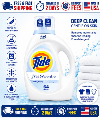 Tide free gentle - tide, &