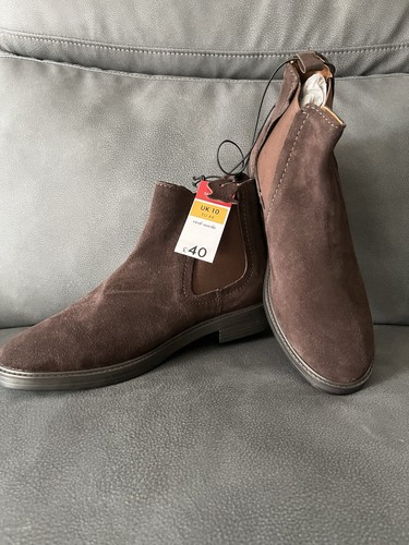 Brown real suede - real,