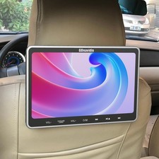 10.1" 1080P Screen Car DVD Player Headrest Back-Seat TV Monitor HDMI USB AV IN