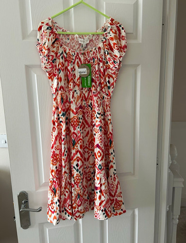 Apricot fit flare - &,