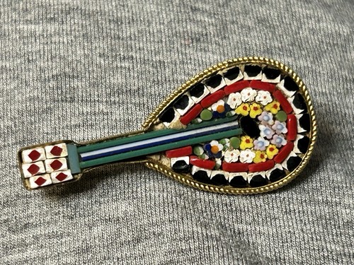 Vintage italian micro mosaic - vintage,