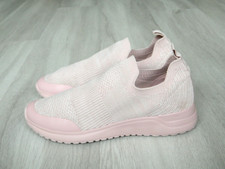 TU Woman Ladies Casual Slip-On Trainers Pink Textile Size 4 / 37