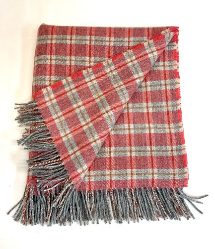 Pure wool fringed - pure,