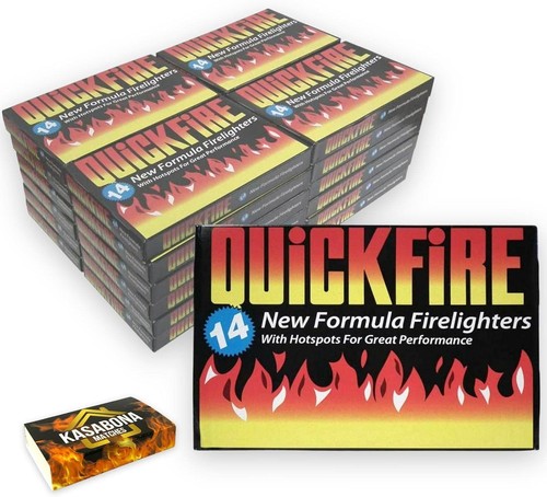 Quickfire firelighters bulk - quickfire,