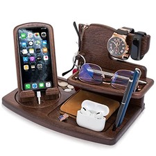 Wood Phone Docking Station –