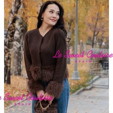 ZARA WOMAN NWT FW25 BROWN FAUX