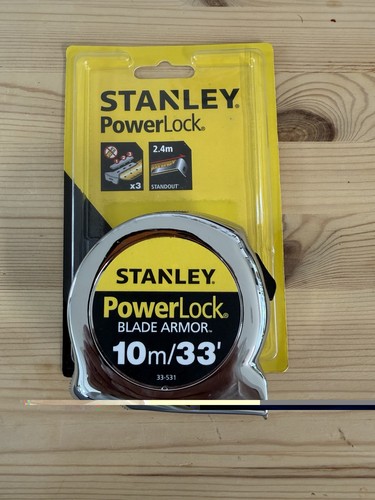 Stanley powerlock 10m - stanley,