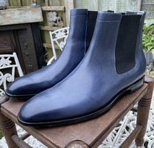 Berluti for Dior  Blue Leather