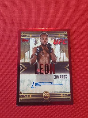Leon edwards topps - topps, knockout