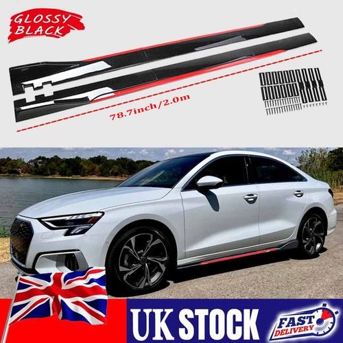 Side skirts lips - 78.7'',