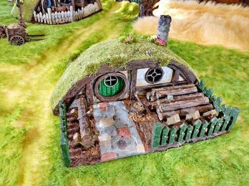Painted hobbit woodcutter - hobbit,