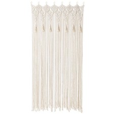 Boho Macrame Curtain Handmade
