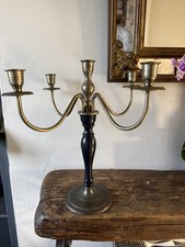 Vintage Style Brass And Wooden