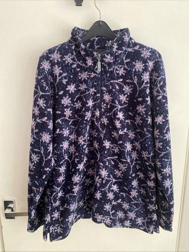 Country rose ewm floral fleece - country,