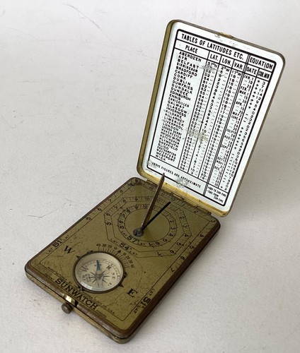 Rare sunwatch compass - sunwatch, clock