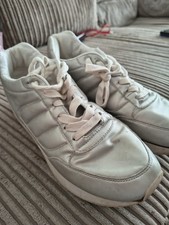 Zara Silver Trainers Size 40.
