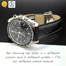 Leather Watch Strap For Omega