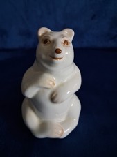 Coalport bone china  polar bear England 3 inches