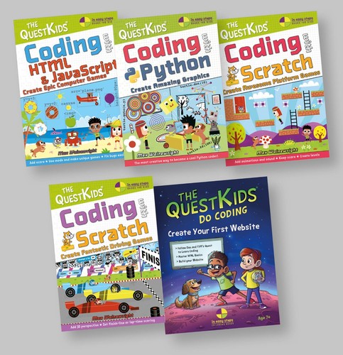 Questkids coding books book - questkids,